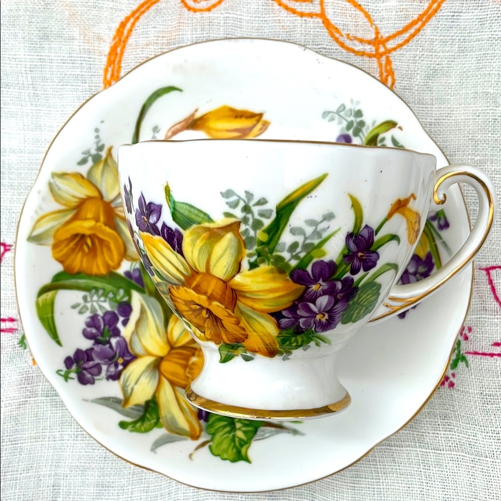 Royal Standard Vintage Teacup and Saucer